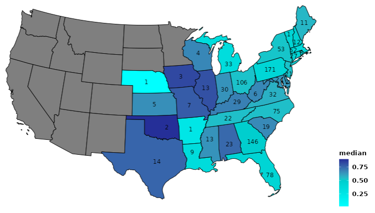 Image of State Choropleth Map